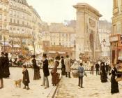 让 贝劳德 : Boulevard St Denis Paris